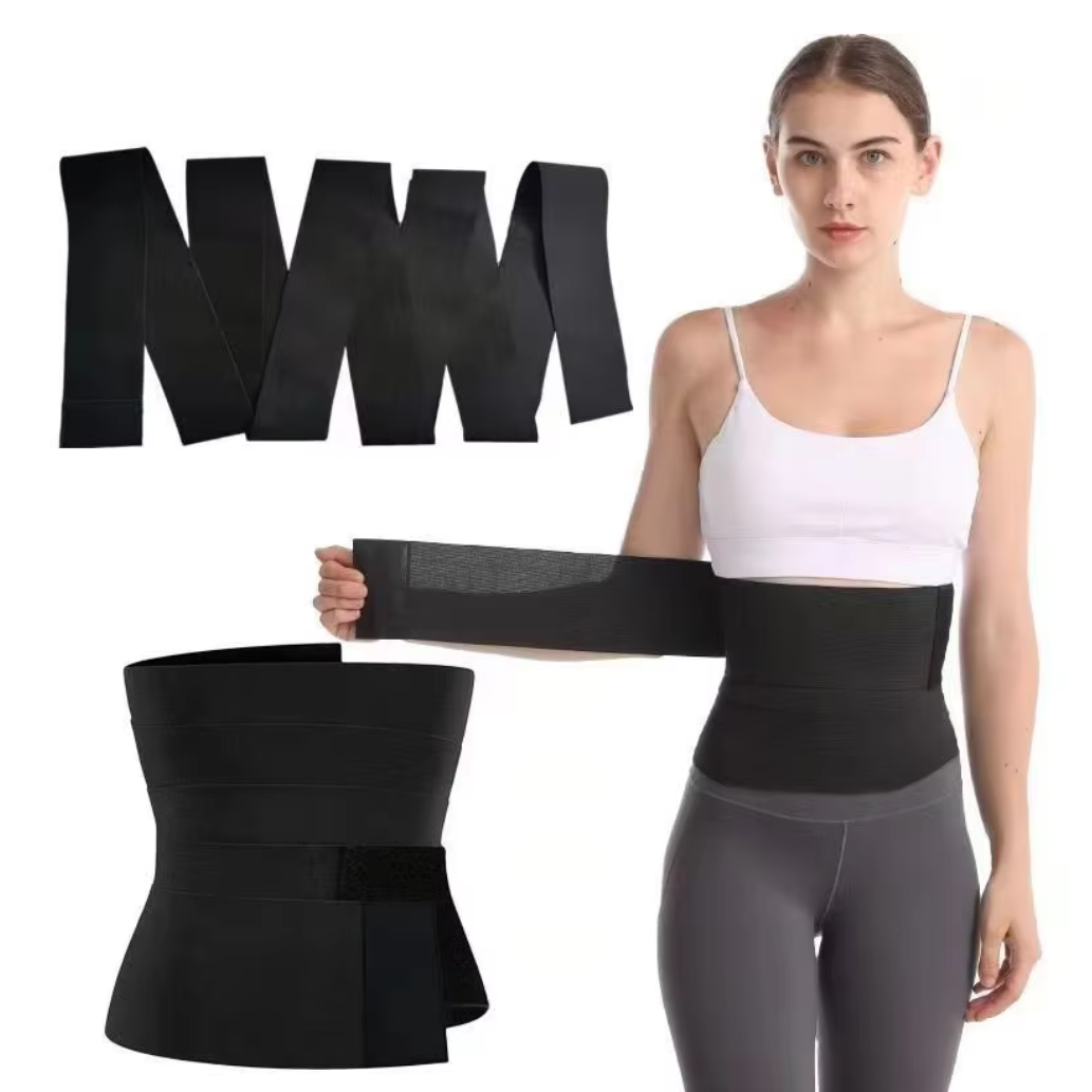 Elastic Fitness Abdomen Belt Postpartum Bodyshaping Yoga Fitness Wrap Adjustable Waist Shaping Design Local fast delivery