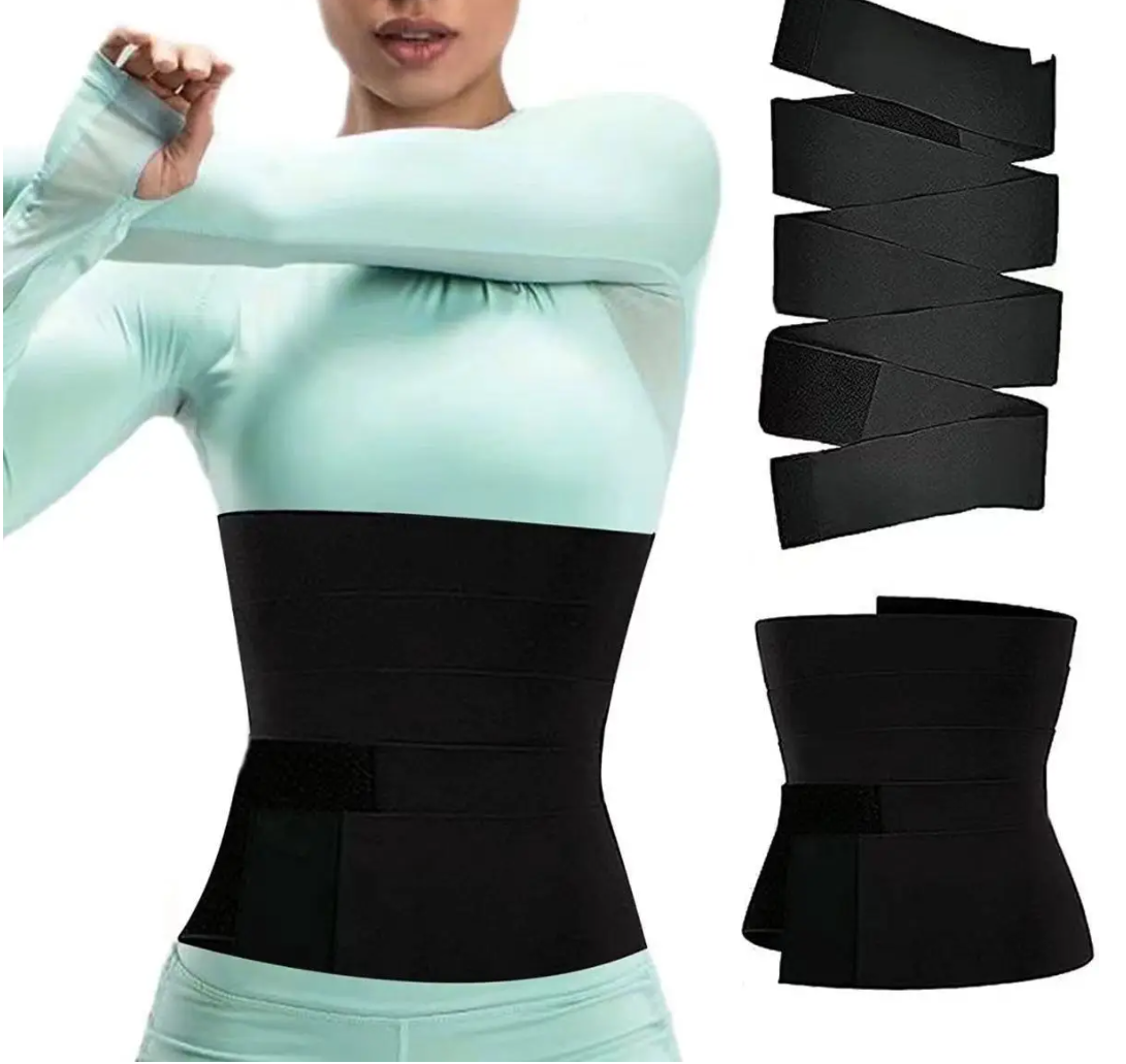Elastic Fitness Abdomen Belt Postpartum Bodyshaping Yoga Fitness Wrap Adjustable Waist Shaping Design Local fast delivery
