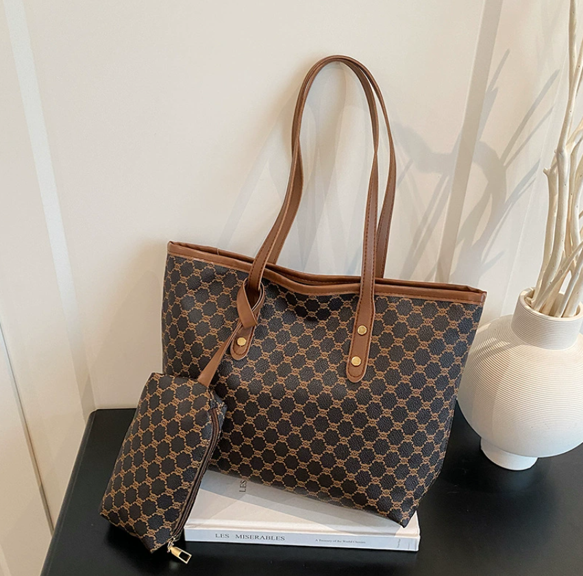 Women Shoulder Bags and wallet  Ladies Bag Fashion Bag Women's Casual Trend Shoulder Bag Tote Bag Women Handbags Girl bag Local fast delivery