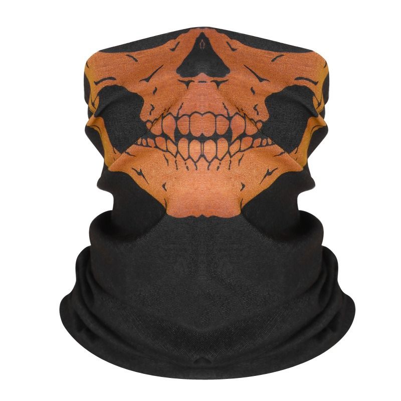 “K golbuy”  Balaclava Skull Mask Ghost Face Mask Neck Gaiter for Men Skeleton Mask Motorcycle Face Mask Gator Mask Call of Duty Ghost Mask for Outdoor Sports Black