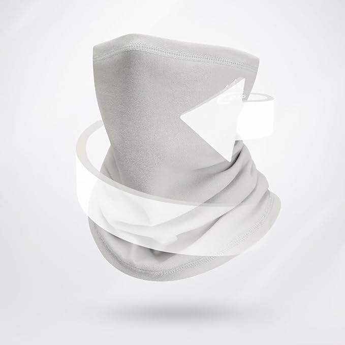 "K golbuy“ 2 pair Neck Gaiter Face Mask,Sun Cooling Scarf,Balaclava Bandana Cover for Men Women