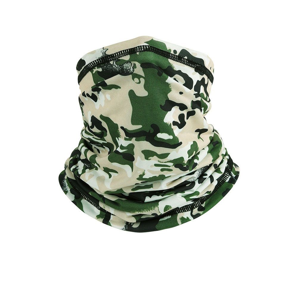 "Breathable Sun Protection Ice Silk Neck Gaiter - Multifunctional Outdoor Fishing Scarf, Cycling Face Mask, Sports Balaclava"