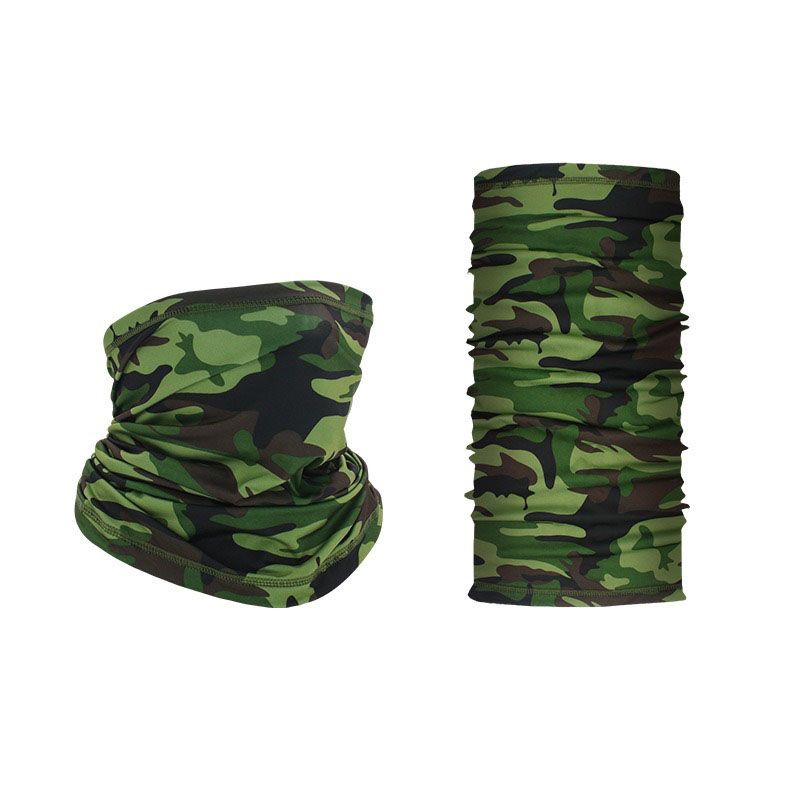 "Breathable Sun Protection Ice Silk Neck Gaiter - Multifunctional Outdoor Fishing Scarf, Cycling Face Mask, Sports Balaclava"
