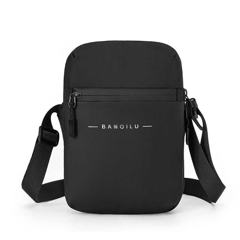 The new - style men's trendy chest bag, cross - body bag, outdoor travel waist bag, fashionable and simple single - shoulder bag, small cross - body bag.
