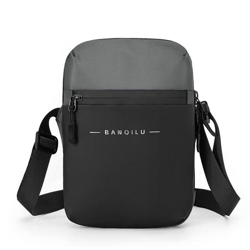 The new - style men's trendy chest bag, cross - body bag, outdoor travel waist bag, fashionable and simple single - shoulder bag, small cross - body bag.
