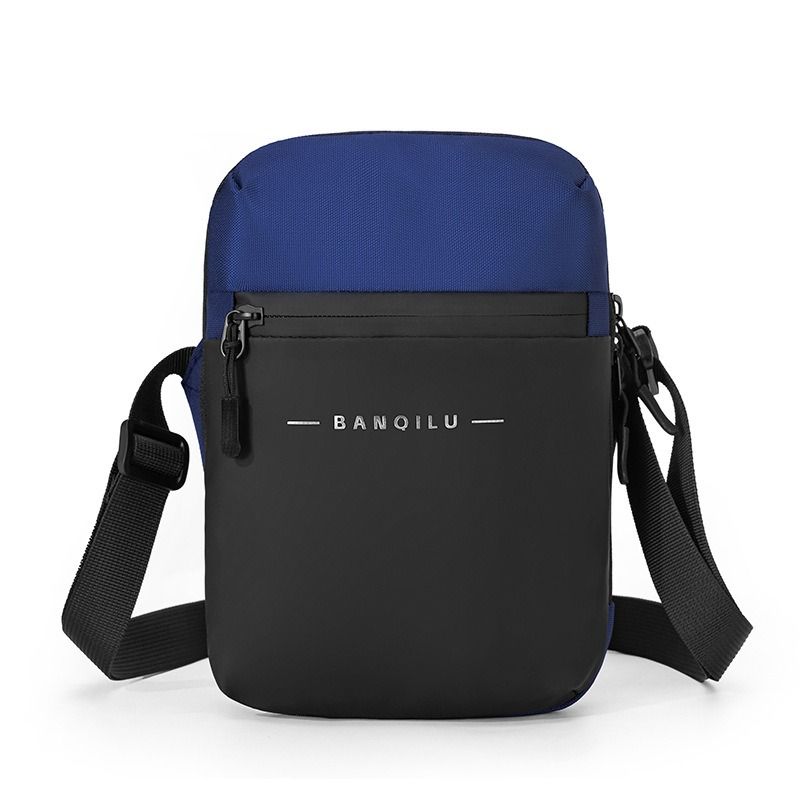 The new - style men's trendy chest bag, cross - body bag, outdoor travel waist bag, fashionable and simple single - shoulder bag, small cross - body bag.