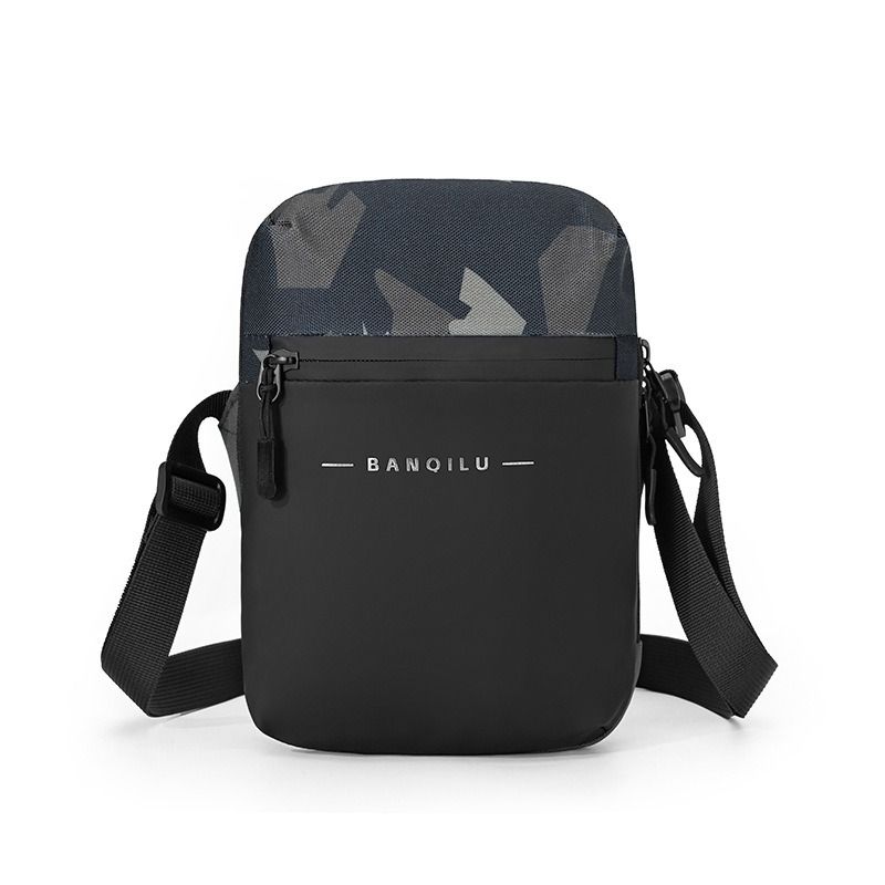 The new - style men's trendy chest bag, cross - body bag, outdoor travel waist bag, fashionable and simple single - shoulder bag, small cross - body bag.
