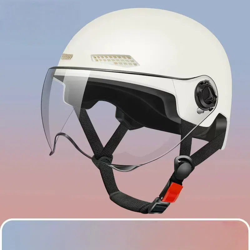 3C Certified Electric Bike Helmet - Lightweight Summer Sun Protection Half Helmet for Men & Women (Unisex) - Durable & Comfortable with Sun Visor