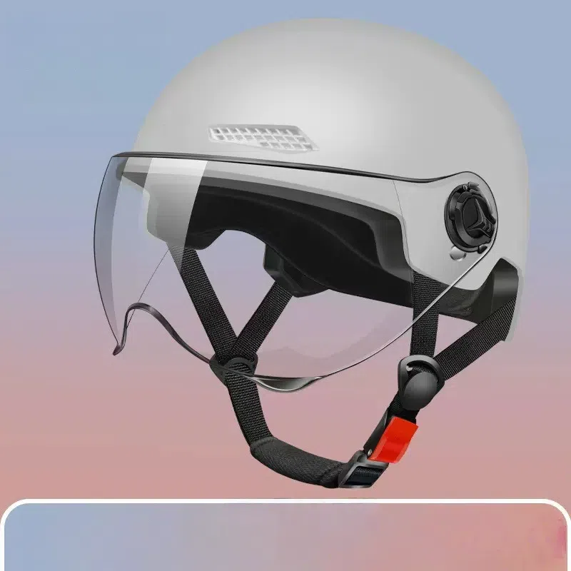 3C Certified Electric Bike Helmet - Lightweight Summer Sun Protection Half Helmet for Men & Women (Unisex) - Durable & Comfortable with Sun Visor