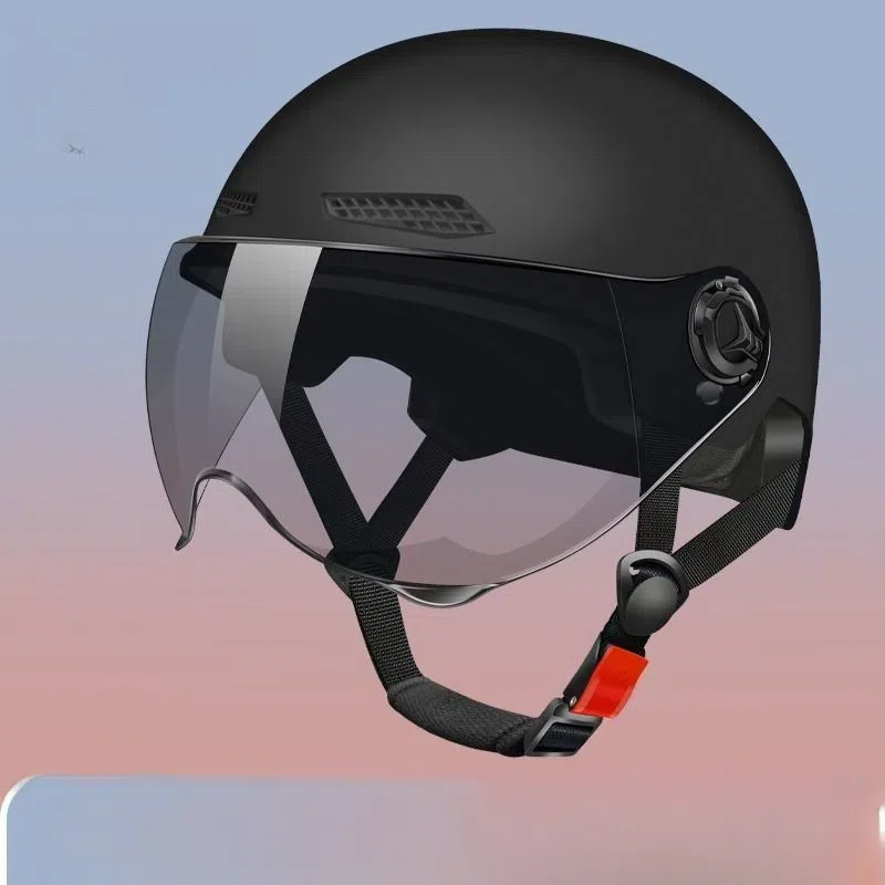 3C Certified Electric Bike Helmet - Lightweight Summer Sun Protection Half Helmet for Men & Women (Unisex) - Durable & Comfortable with Sun Visor