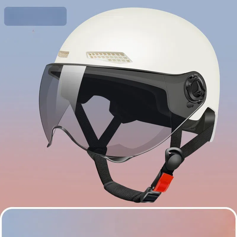 3C Certified Electric Bike Helmet - Lightweight Summer Sun Protection Half Helmet for Men & Women (Unisex) - Durable & Comfortable with Sun Visor