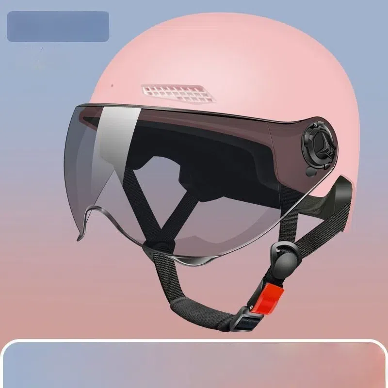 3C Certified Electric Bike Helmet - Lightweight Summer Sun Protection Half Helmet for Men & Women (Unisex) - Durable & Comfortable with Sun Visor