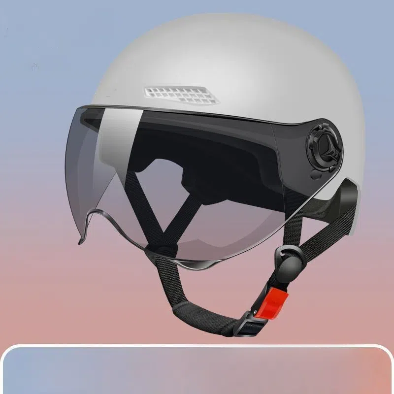 3C Certified Electric Bike Helmet - Lightweight Summer Sun Protection Half Helmet for Men & Women (Unisex) - Durable & Comfortable with Sun Visor