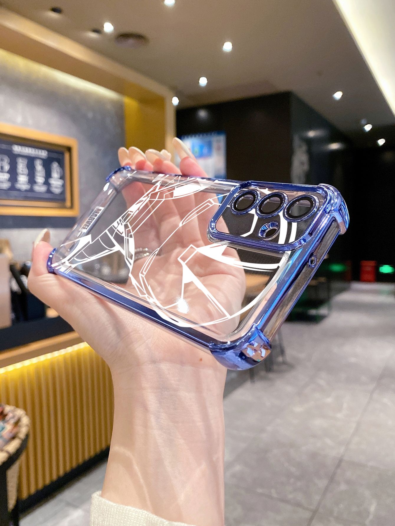 For Xiaomi Redmi Note 14 13 Pro 5G 12S 4G 12 Turbo 11S 13C 12C Spider-Man Plating Frame Clear Phone Case Anti-shock Cover