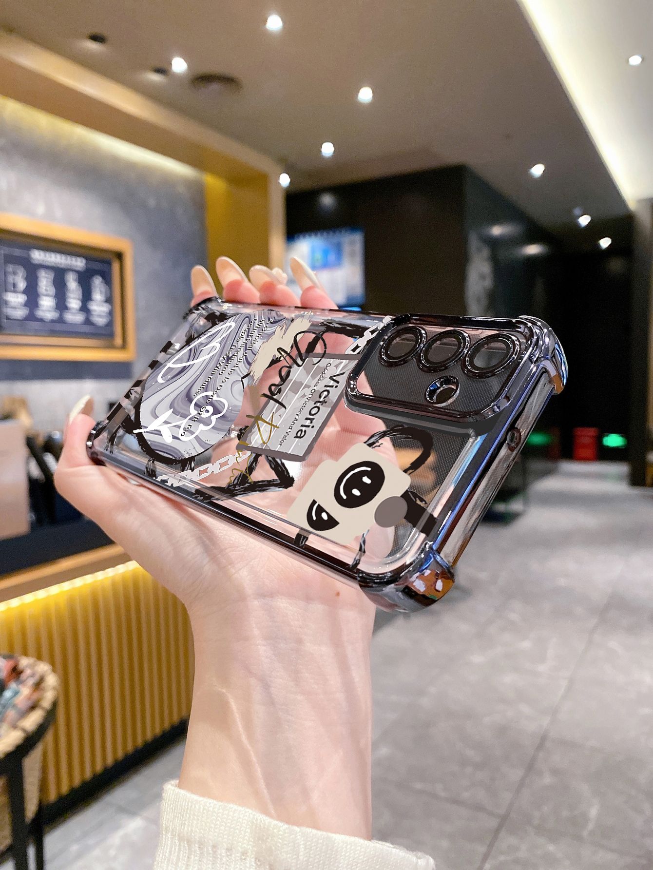 For Huawei Pura 70 Ultra Mate 60 70 Pro Honor 300 200 X9A 90 Lite Smile Heart Plating Frame Clear Phone Case Anti-shock Cover