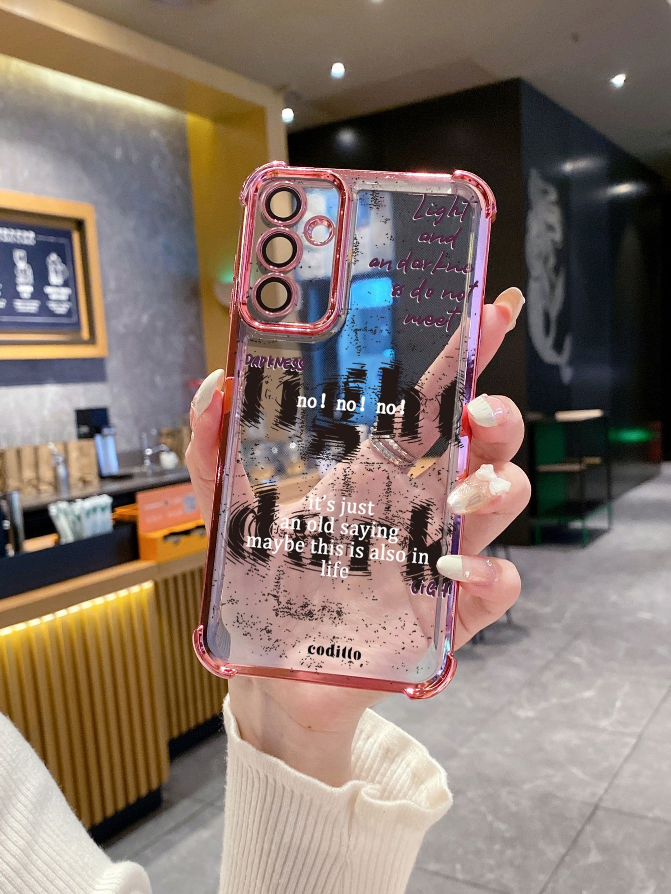 For Xiaomi Redmi Note 14 13 Pro 5G 12S 4G 12 Turbo 11S 13C 12C Light Dark Stars Plating Frame Clear Phone Case Anti-shock Cover