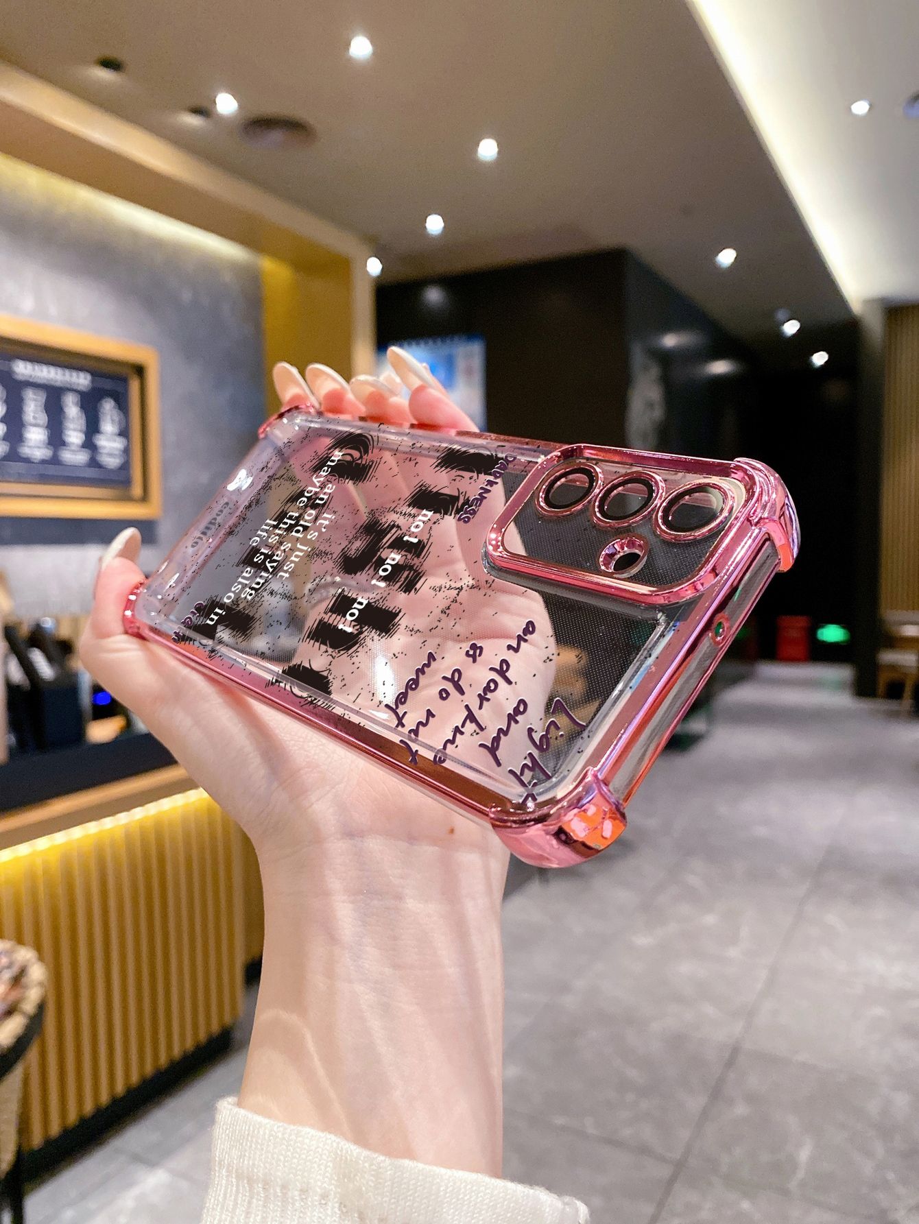 For Xiaomi Redmi Note 14 13 Pro 5G 12S 4G 12 Turbo 11S 13C 12C Light Dark Stars Plating Frame Clear Phone Case Anti-shock Cover