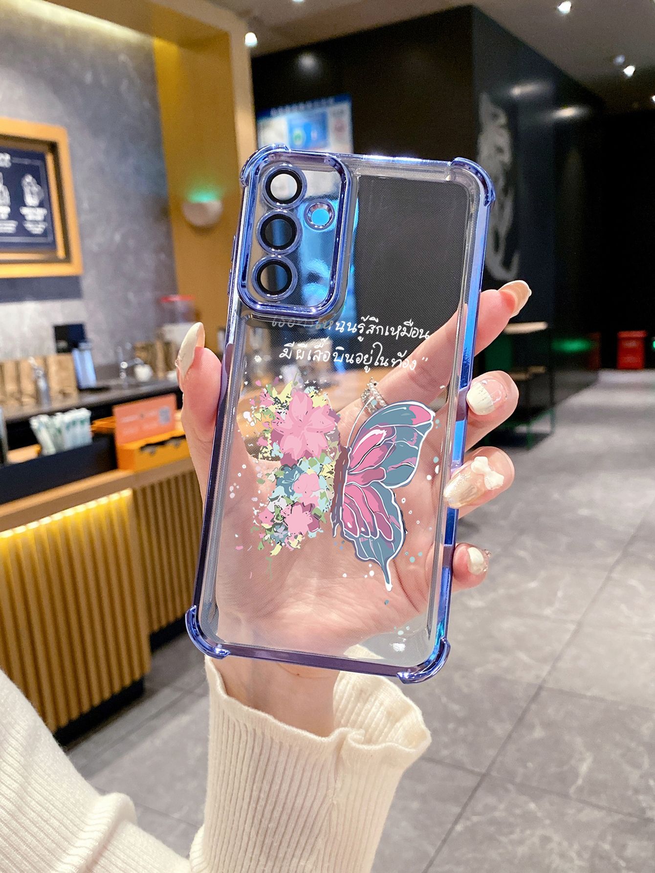 For Huawei Pura 70 Ultra Mate 60 70 Pro Honor 300 200 X9A 90 Lite Rose Butterfly Plating Frame Clear Phone Case Anti-shock Cover