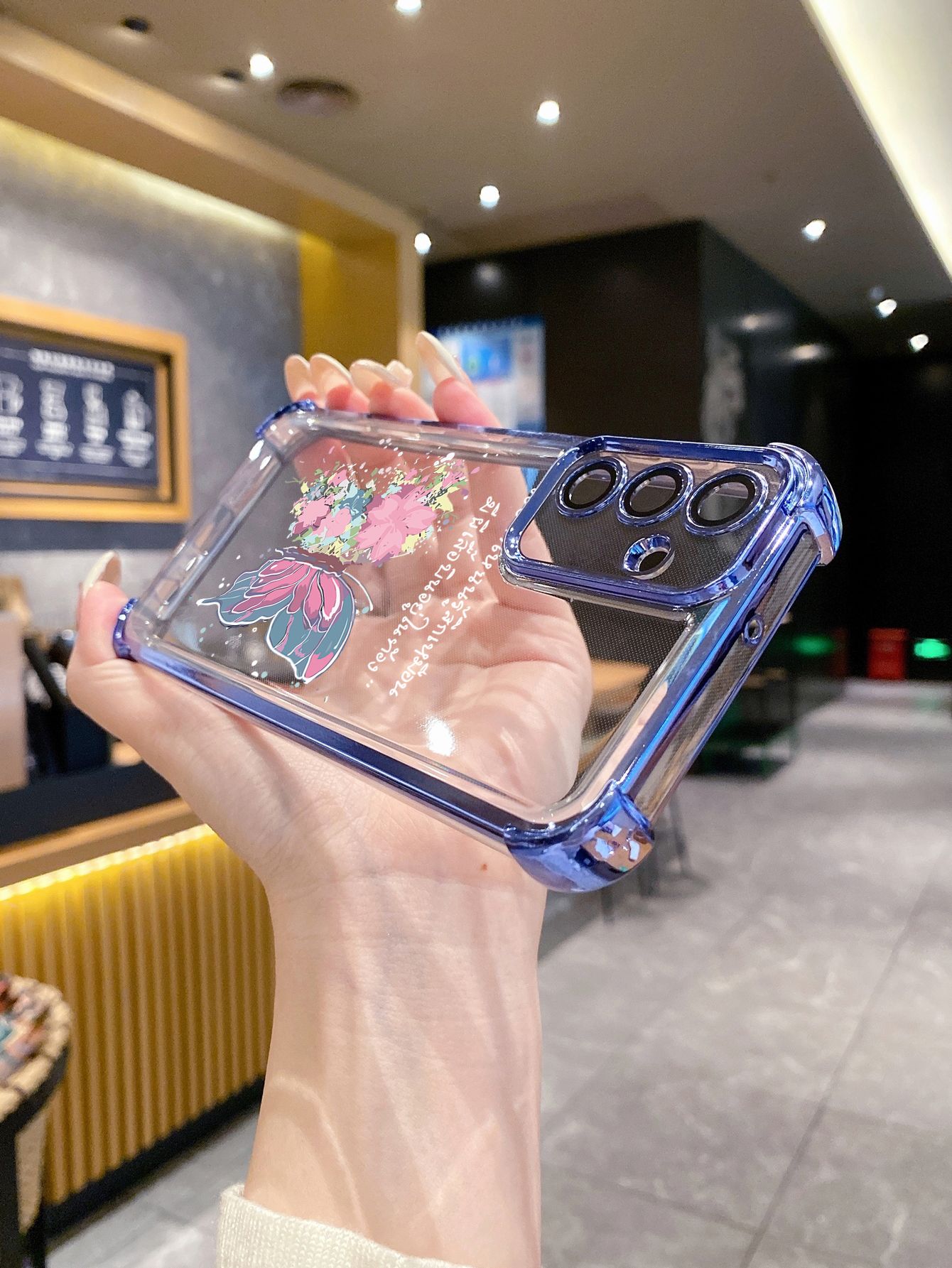 For Huawei Pura 70 Ultra Mate 60 70 Pro Honor 300 200 X9A 90 Lite Rose Butterfly Plating Frame Clear Phone Case Anti-shock Cover