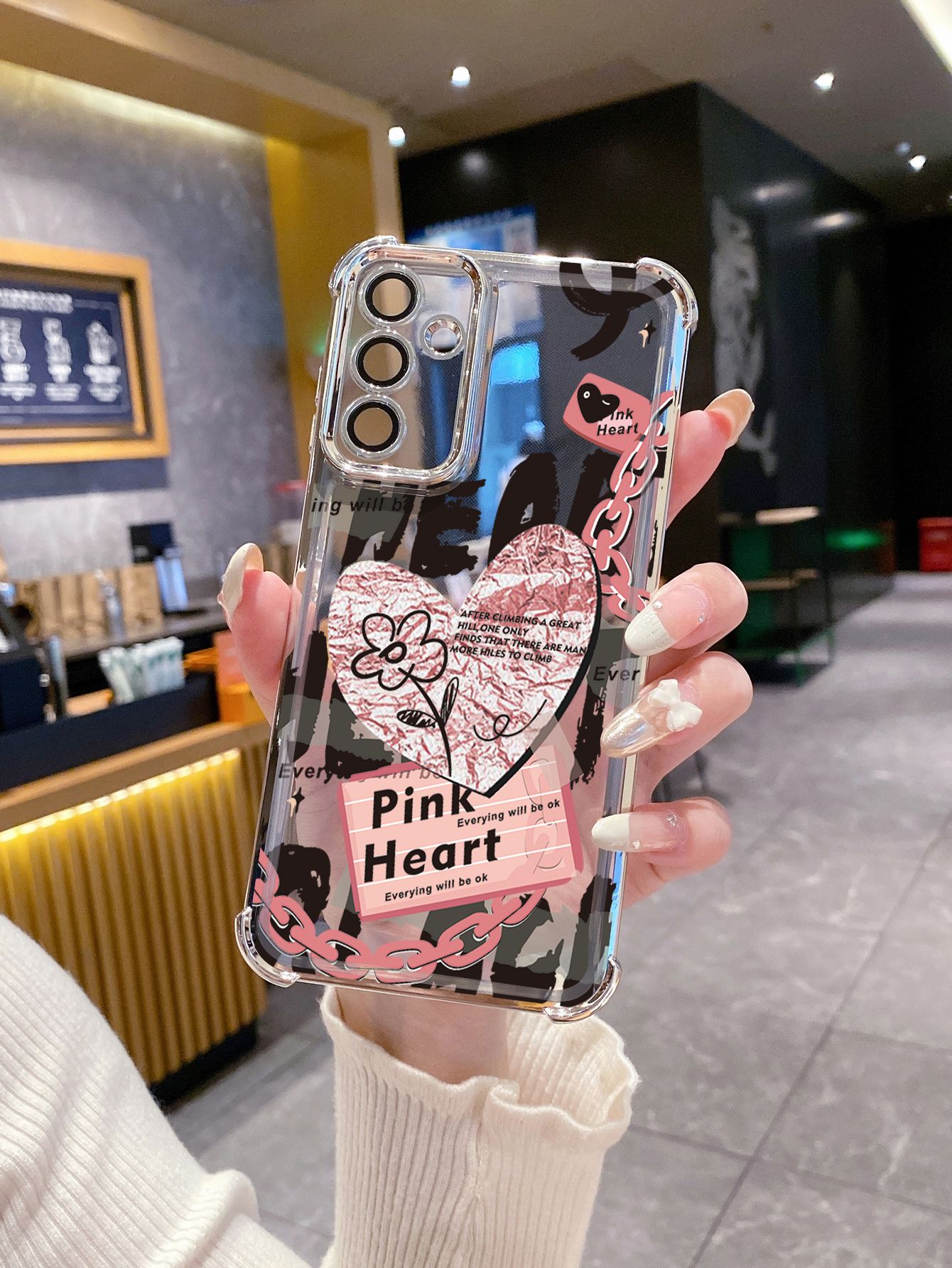 For Huawei Pura 70 Ultra Mate 60 70 Pro Honor 300 200 X9A 90 Lite Heart Flower Butterfly Plating Frame Clear Phone Case Anti-shock Cover