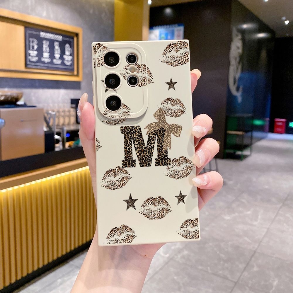 For Samsung Galaxy S24 S23 Ultra S22 Plus Note 20 S21 FE S20 Wild Leopard Print Full Protective Case Anti Drop Cover