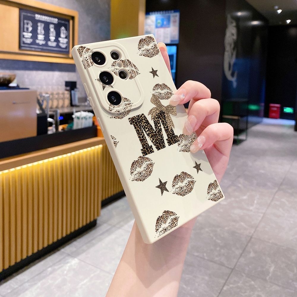 For Samsung Galaxy S24 S23 Ultra S22 Plus Note 20 S21 FE S20 Wild Leopard Print Full Protective Case Anti Drop Cover