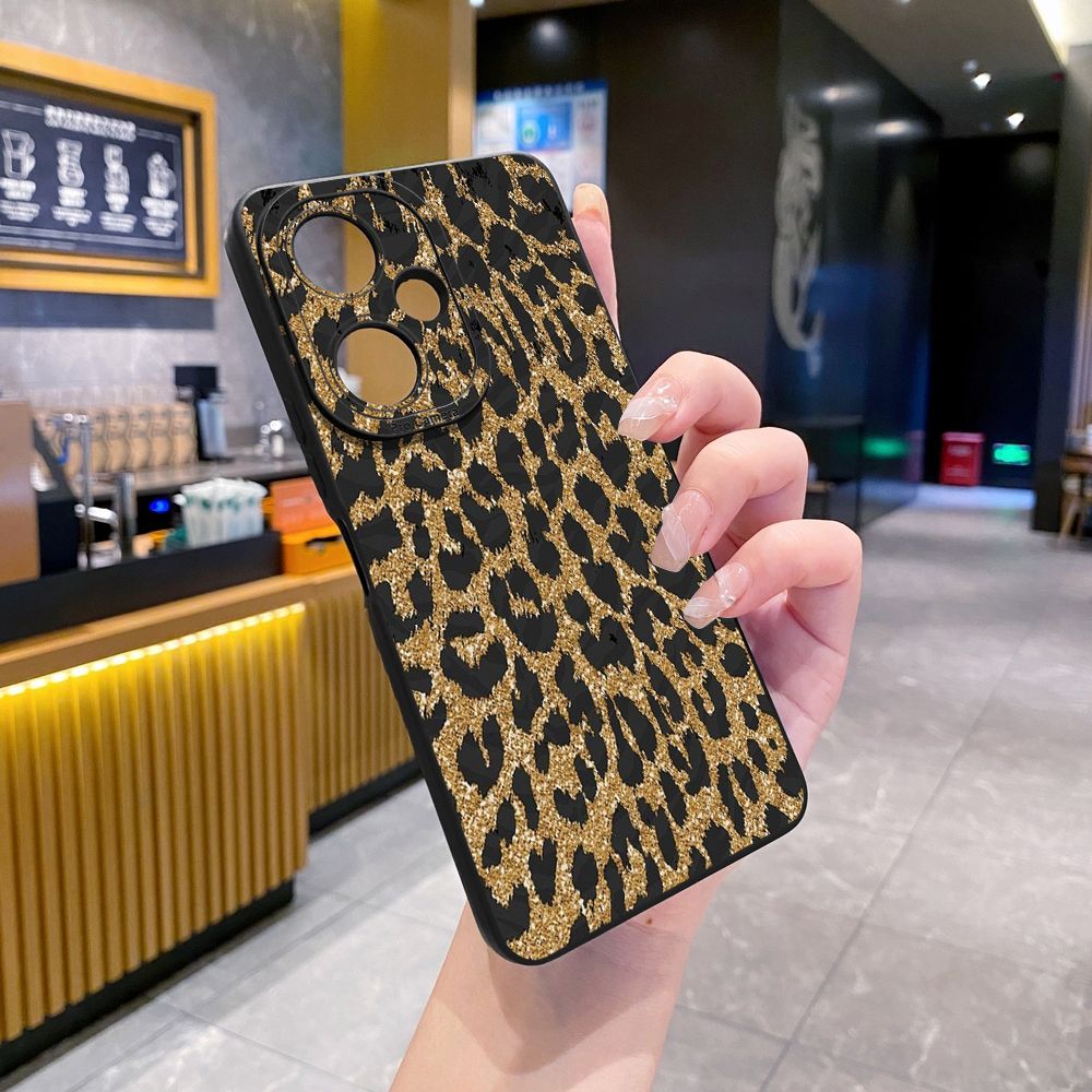 For VIVO Y28 Y03 Y18 Y17S Y27 Y15A Y15S Y02S Y02A Y36 Y33S Y12S Y12A Y01 Y1S Y20A Y22 Wild Leopard Print Full Protective Case Anti Drop Cover