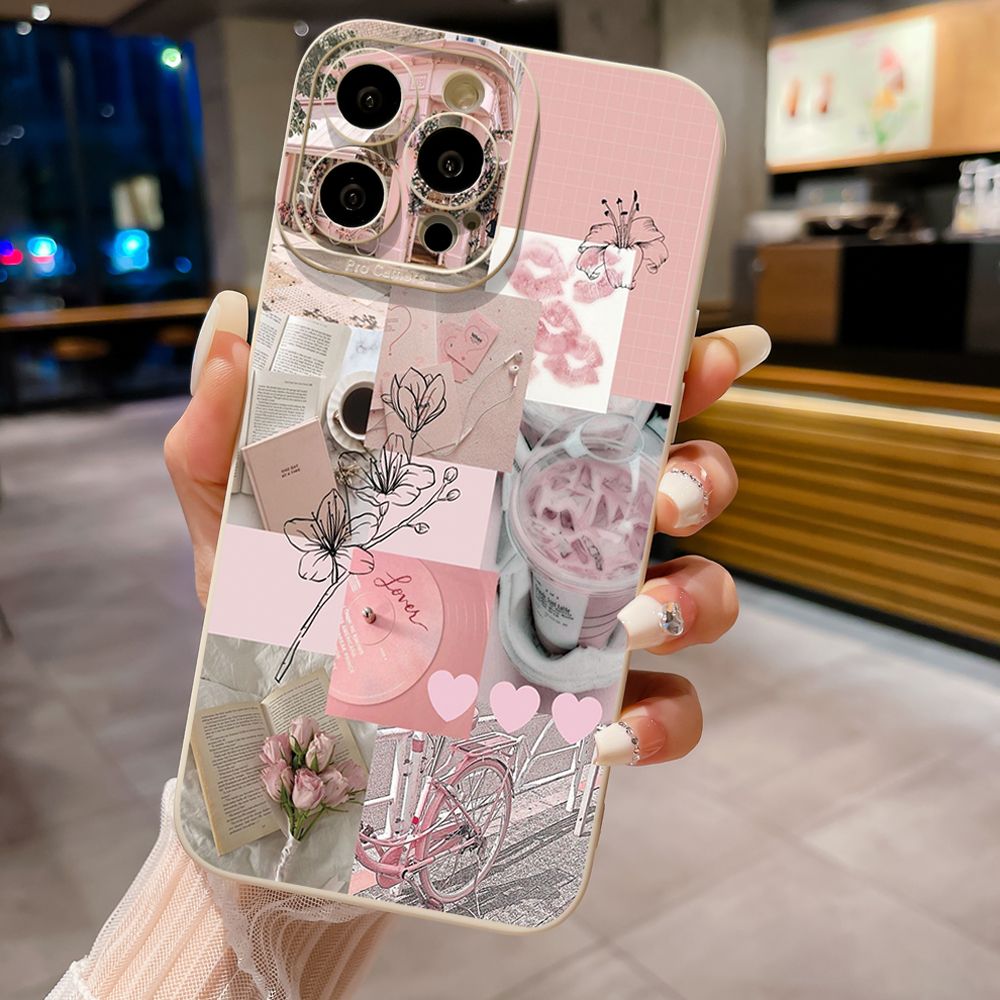 For iPhone 16 Pro Max 14 Plus 13 Pro Max 12 11 XR 8 7 SE 2022 XS Max With God all things are Possible Full Protective Case Anti Drop Cover