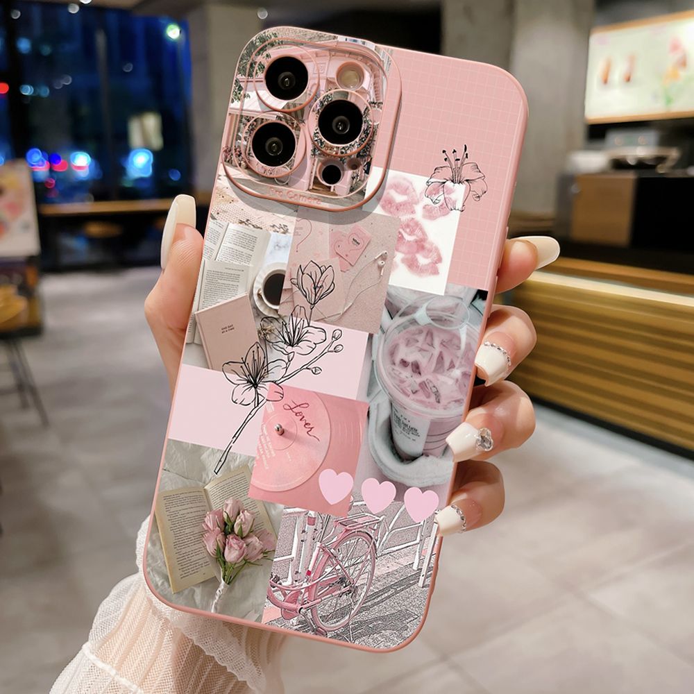 For iPhone 16 Pro Max 14 Plus 13 Pro Max 12 11 XR 8 7 SE 2022 XS Max With God all things are Possible Full Protective Case Anti Drop Cover