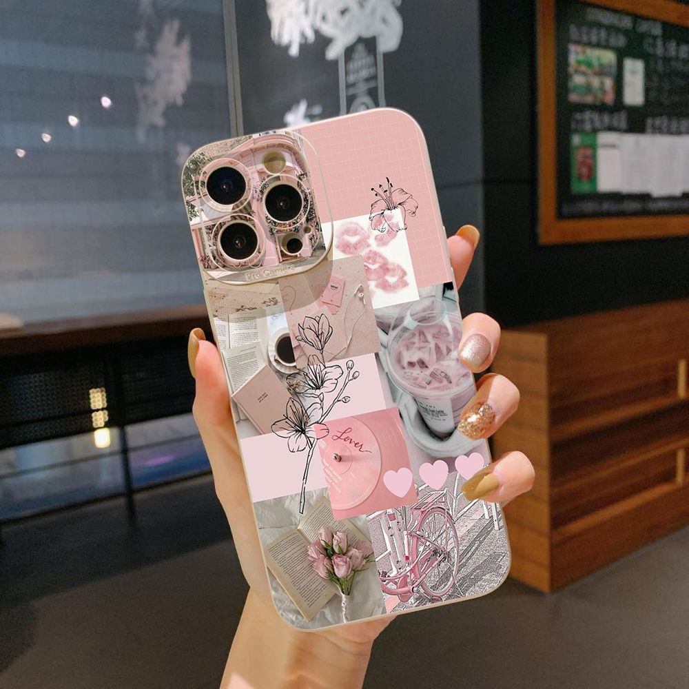 For iPhone 16 Pro Max 14 Plus 13 Pro Max 12 11 XR 8 7 SE 2022 XS Max With God all things are Possible Full Protective Case Anti Drop Cover