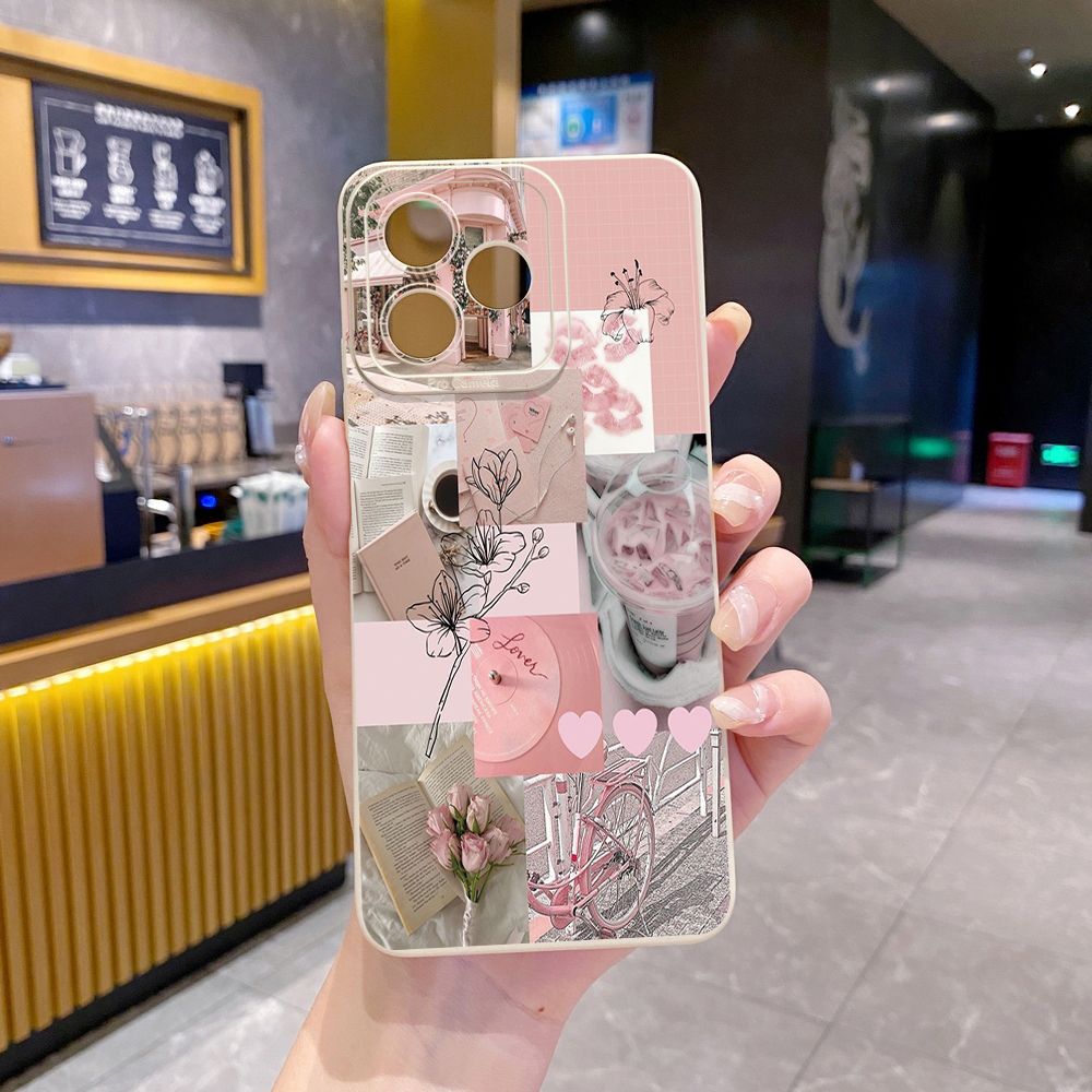 For Realme C61 C63 C65 C67 C53 C51 Note 50 60 C21 C33 C30 C35 C11 2021 C12 C15 C21Y C25Y Realme 12 13 With God all things are Possible Full Protective Case Anti Drop Cover