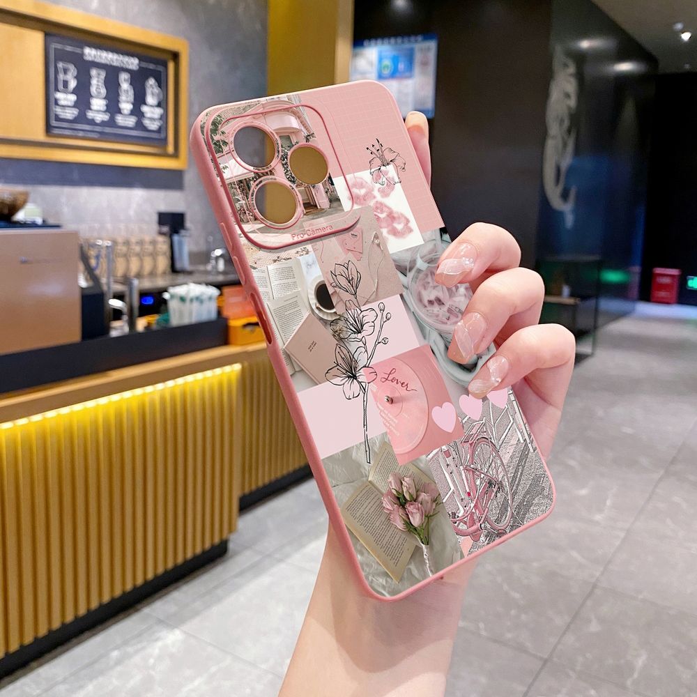 For Realme C61 C63 C65 C67 C53 C51 Note 50 60 C21 C33 C30 C35 C11 2021 C12 C15 C21Y C25Y Realme 12 13 With God all things are Possible Full Protective Case Anti Drop Cover