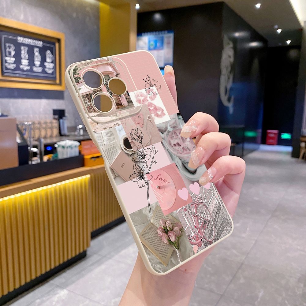 For Realme C61 C63 C65 C67 C53 C51 Note 50 60 C21 C33 C30 C35 C11 2021 C12 C15 C21Y C25Y Realme 12 13 With God all things are Possible Full Protective Case Anti Drop Cover