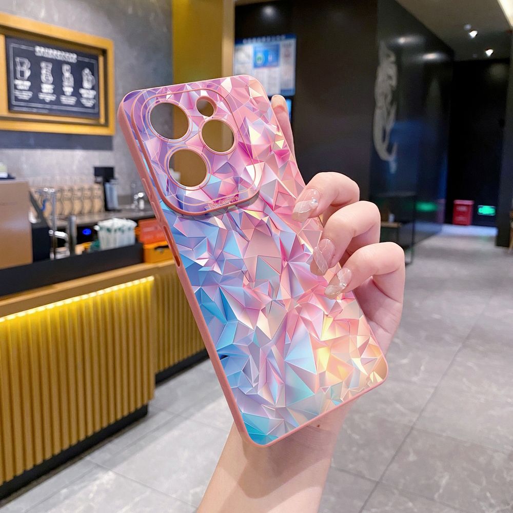 For Infinix Hot 50i 40i 40 Pro Note 12 G96 30 Hot 20 Play 12i 30i 20i 10S 11 Play 11S 10i Smart 8 9 5 Gradient Blue Seascape  Full Protective Case Anti Drop Cover