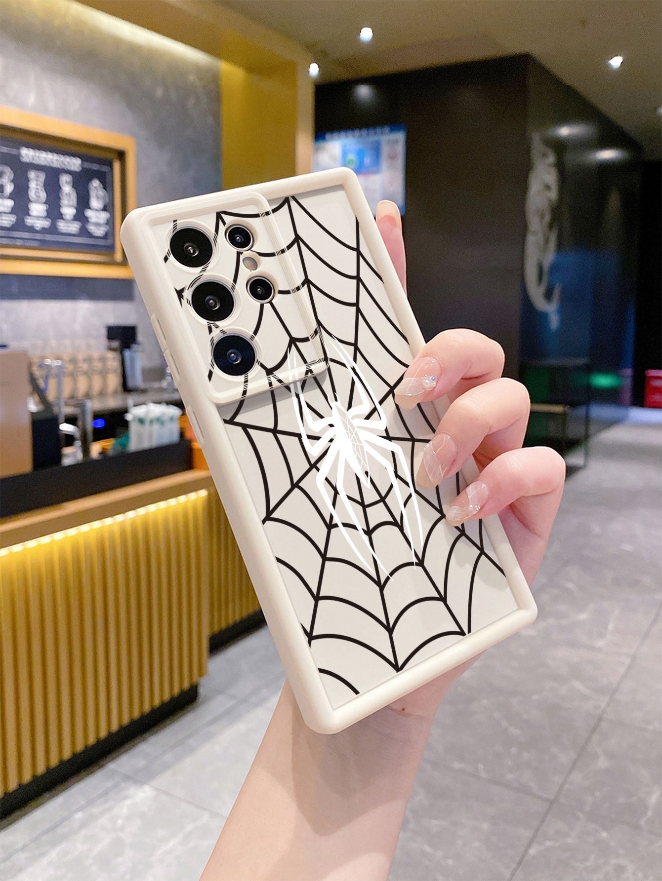 for Samsung Galaxy S24 S23 Ultra S22 Plus S21 FE S20 Cool Tiger Spider Full Protective Phone Case Anti Drop Cover