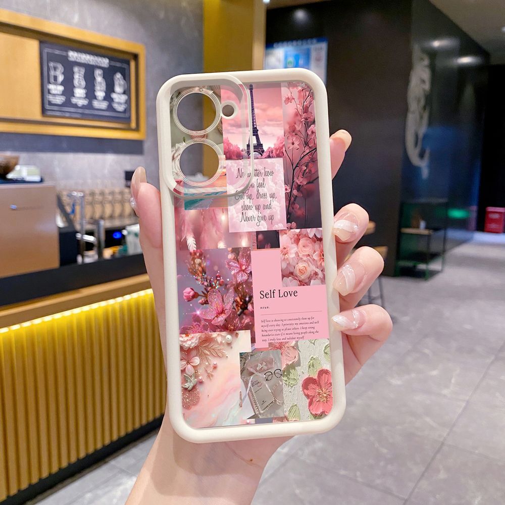 for VIVO Y17S Y27 T1X Y02S Y21S Y02 Y33S Y12S Y18 Y38 Poetic Black Full Protective Phone Case Anti Drop Cover