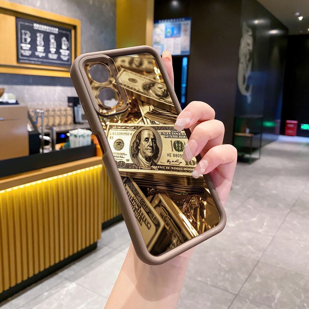 for Realme C67 C53 C51 Note 50 C21Y C25Y C33 C30 C35 9i USD Dollar Cash Full Protective Phone Case Anti Drop Cover