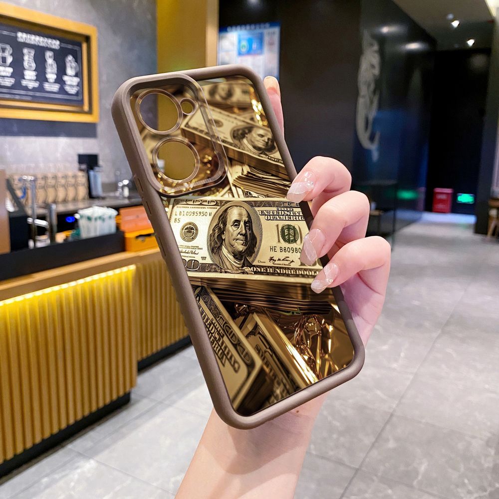 for VIVO Y17S Y27 T1X Y02S Y21S Y02 Y33S Y12S Y18 Y38 USD Dollar Cash Full Protective Phone Case Anti Drop Cover