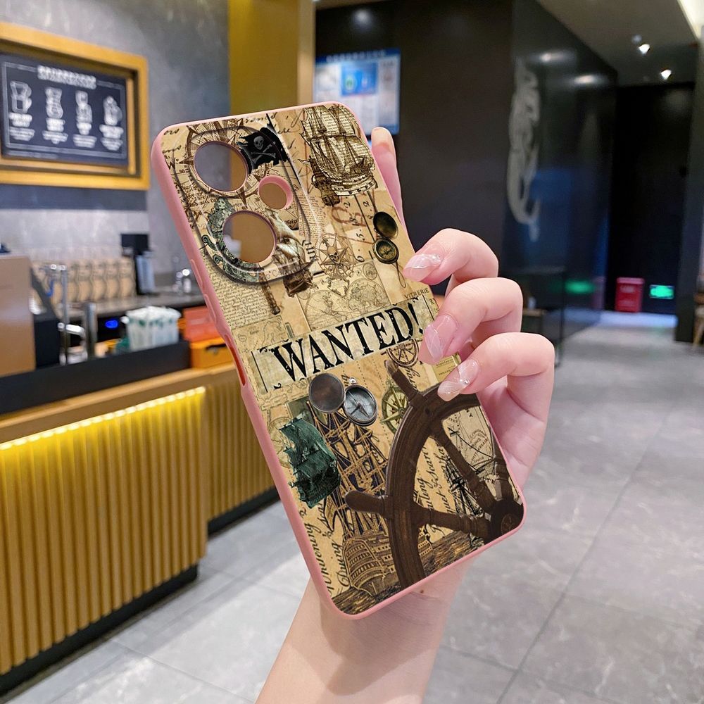 For VIVO Y28 Y03 Y18 Y17S Y27 Y15A Y15S Y02S Y02A Y36 Y33S Y12S Y12A Y01 Y1S Y20A Y22 Sailing Boat Compass Full Protective Case Anti Drop Cover