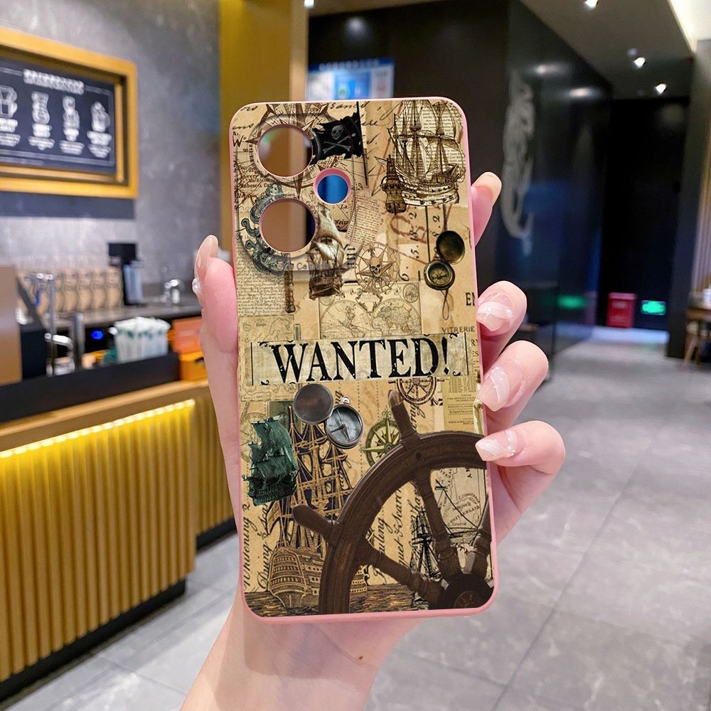 For VIVO Y28 Y03 Y18 Y17S Y27 Y15A Y15S Y02S Y02A Y36 Y33S Y12S Y12A Y01 Y1S Y20A Y22 Sailing Boat Compass Full Protective Case Anti Drop Cover