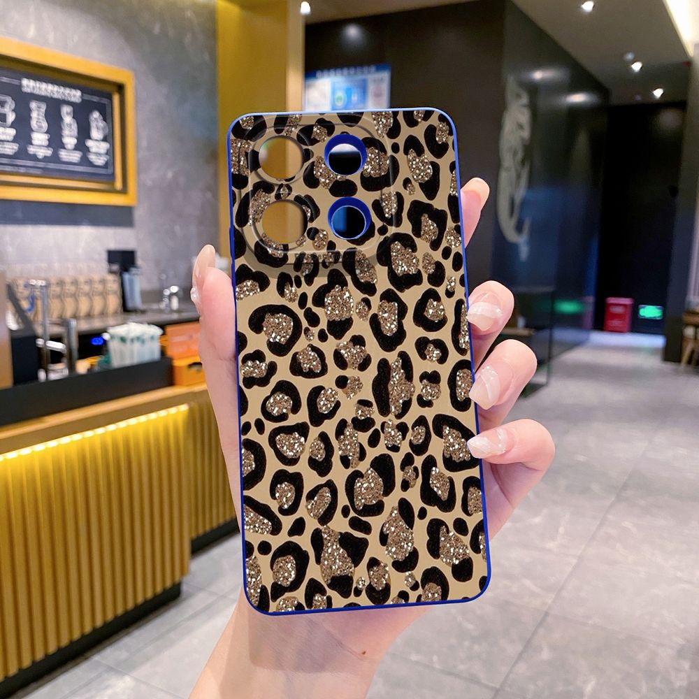 For Xiaomi Redmi Note 13 12 Pro 5G 12S 11S 13C A1 10 Pro 4G 10S Redmi 10C 9C Colorful Leopard Print Full Protective Case Anti Drop Cover