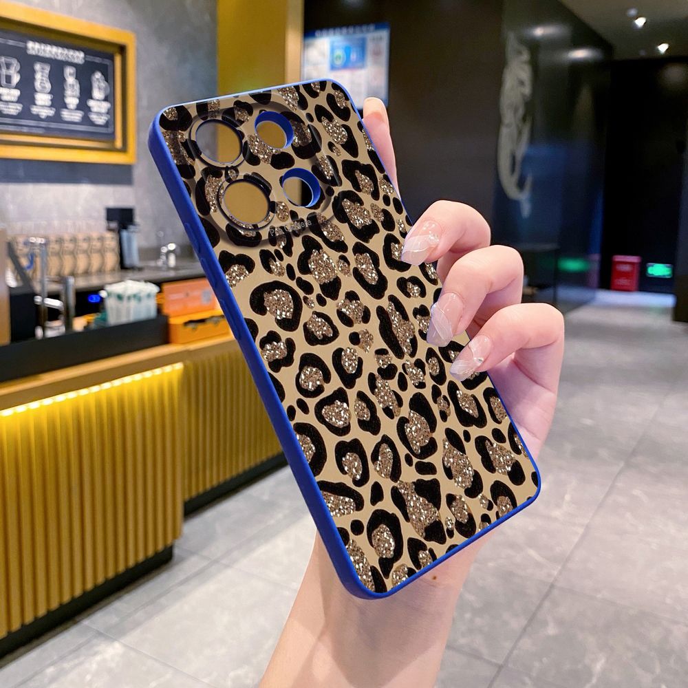 For Xiaomi Redmi Note 13 12 Pro 5G 12S 11S 13C A1 10 Pro 4G 10S Redmi 10C 9C Colorful Leopard Print Full Protective Case Anti Drop Cover