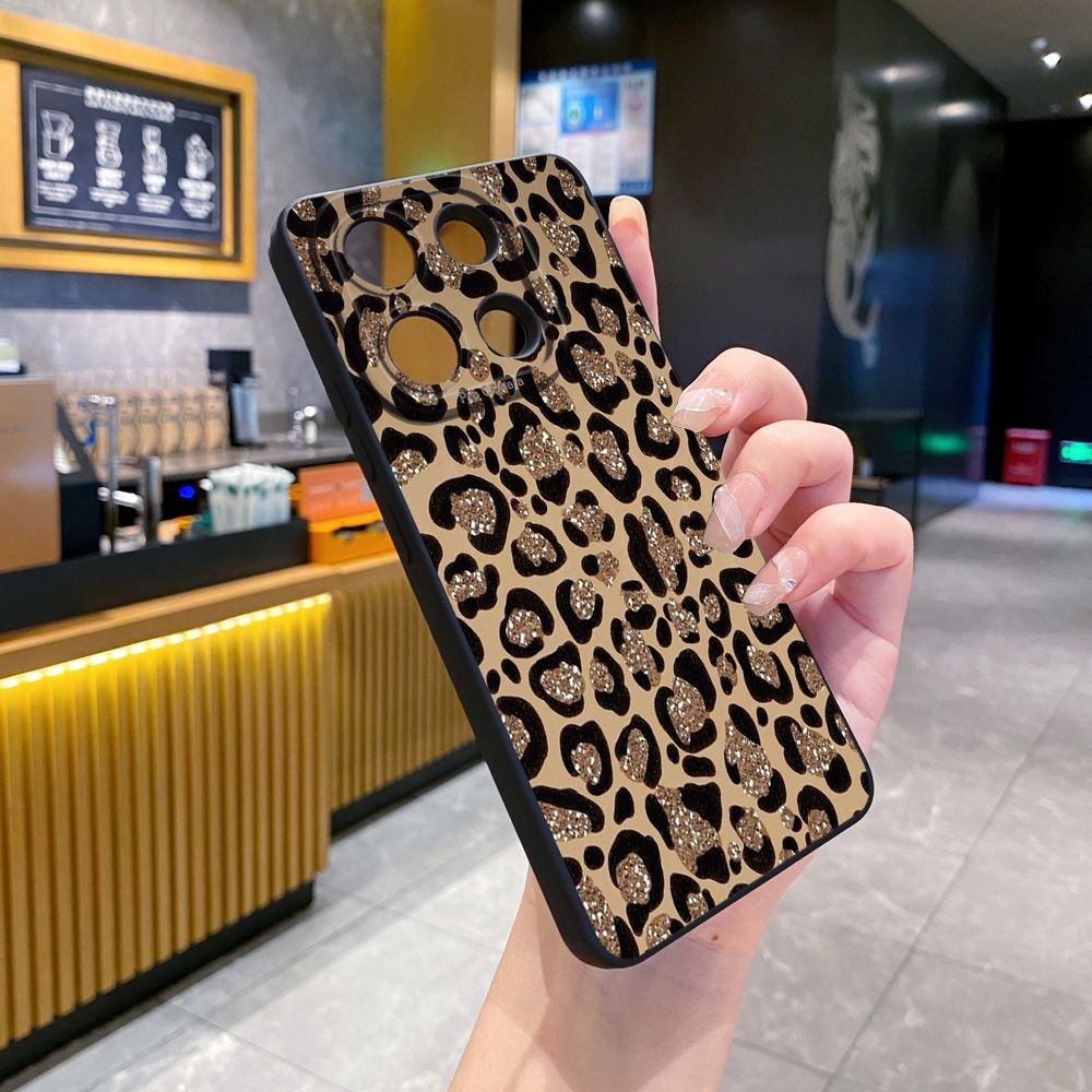 For Xiaomi Redmi Note 13 12 Pro 5G 12S 11S 13C A1 10 Pro 4G 10S Redmi 10C 9C Colorful Leopard Print Full Protective Case Anti Drop Cover
