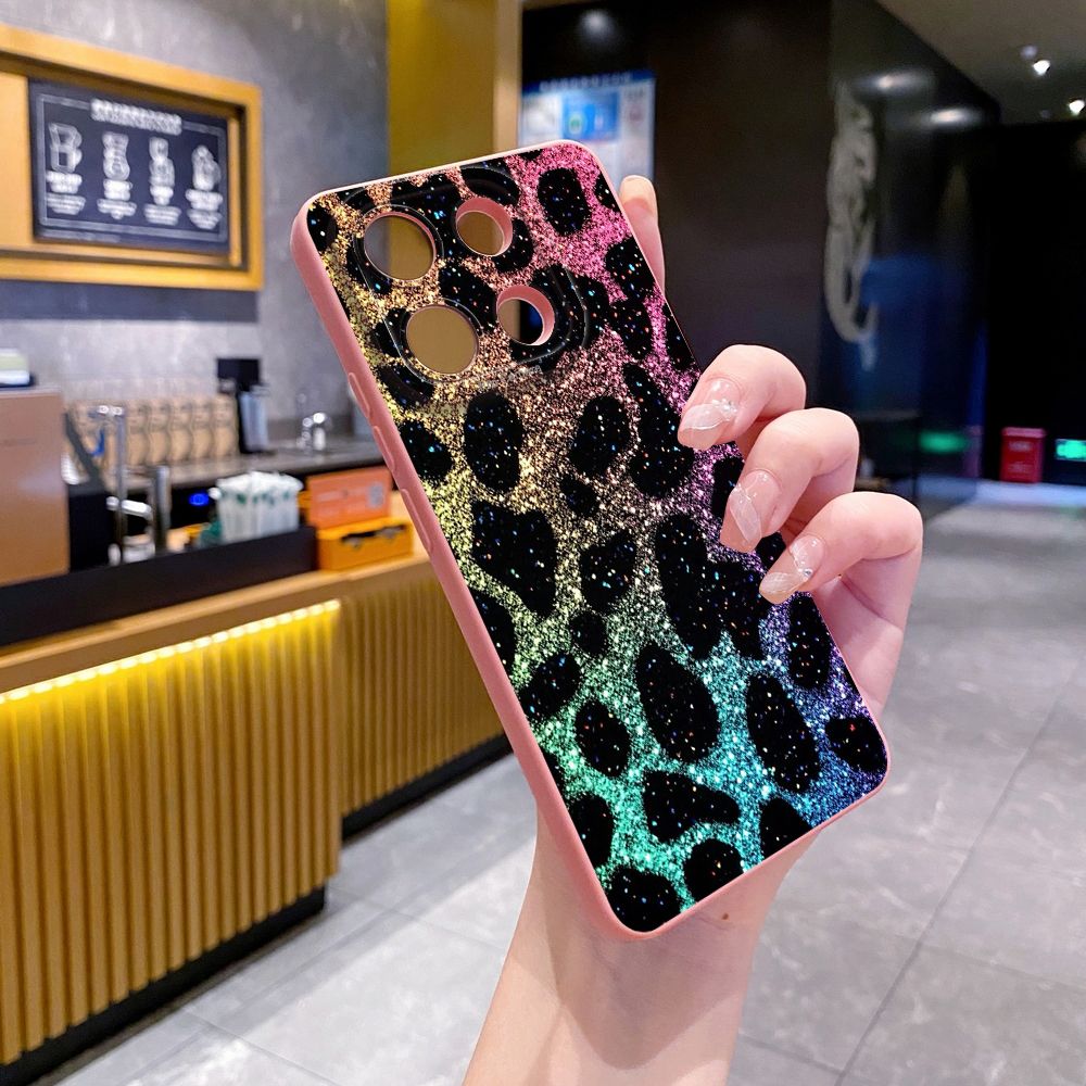 For Xiaomi Redmi Note 13 12 Pro 5G 12S 11S 13C A1 10 Pro 4G 10S Redmi 10C 9C Colorful Leopard Print Full Protective Case Anti Drop Cover