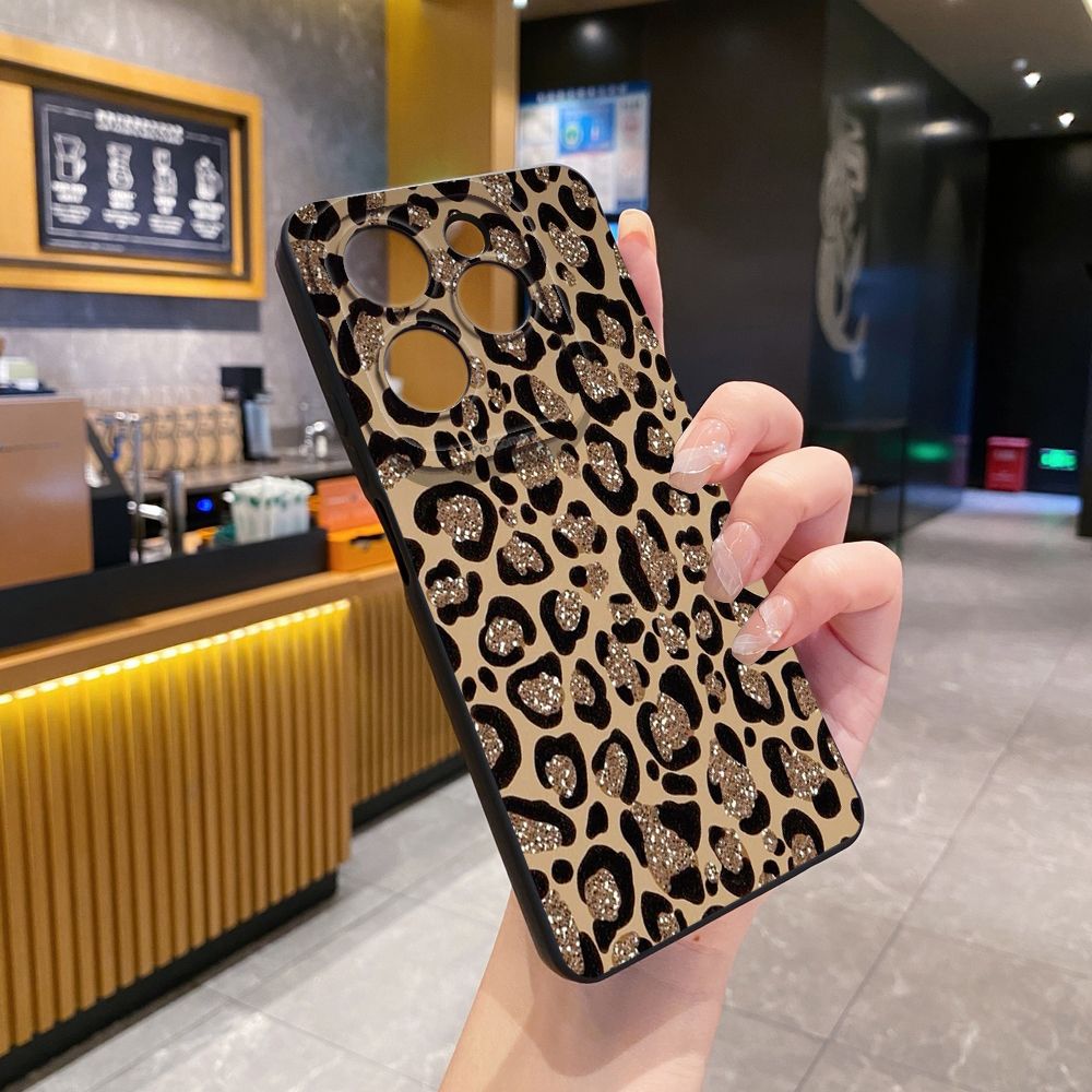 For Infinix Hot 50i 40i 40 Pro Note 12 G96 30 Hot 20 Play 12i 30i 20i 10S 11 Play 11S 10i Smart 8 9 5 Colorful Leopard Print Full Protective Case Anti Drop Cover