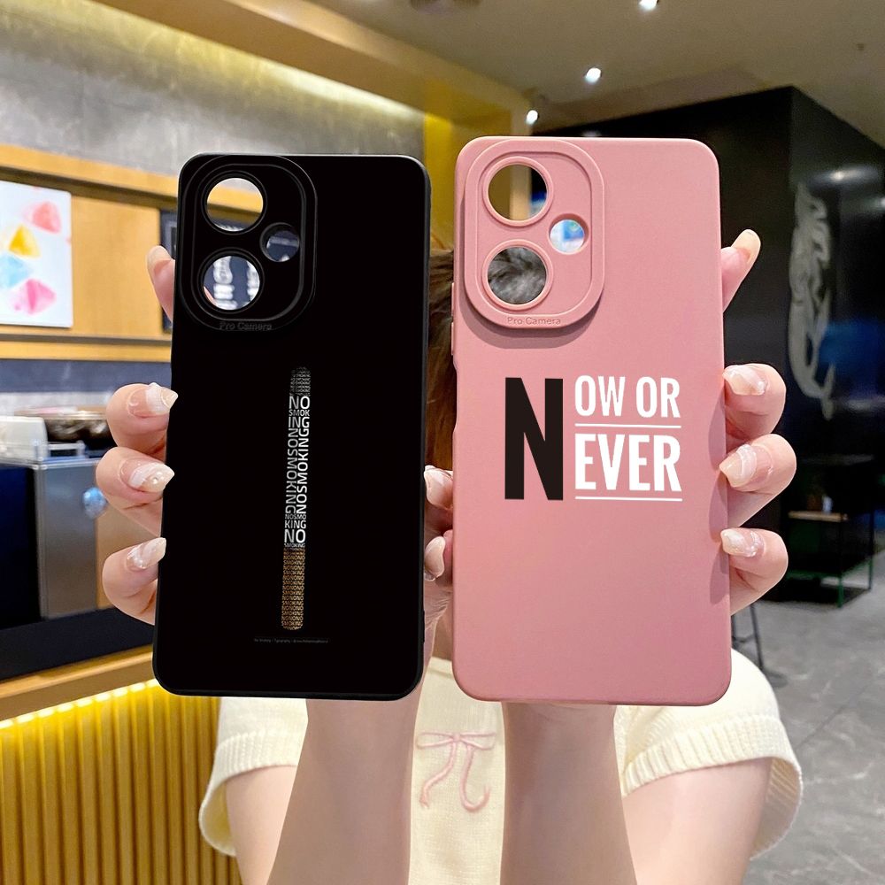 For VIVO Y28 Y03 Y18 Y17S Y27 Y15A Y15S Y02S Y02A Y36 Y33S Y12S Y12A Y01 Y1S Y20A Y22 NO SMOKING Full Protective Case Anti Drop Cover