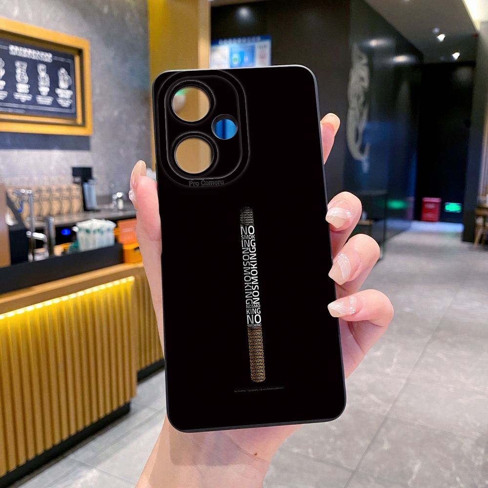 For VIVO Y28 Y03 Y18 Y17S Y27 Y15A Y15S Y02S Y02A Y36 Y33S Y12S Y12A Y01 Y1S Y20A Y22 NO SMOKING Full Protective Case Anti Drop Cover