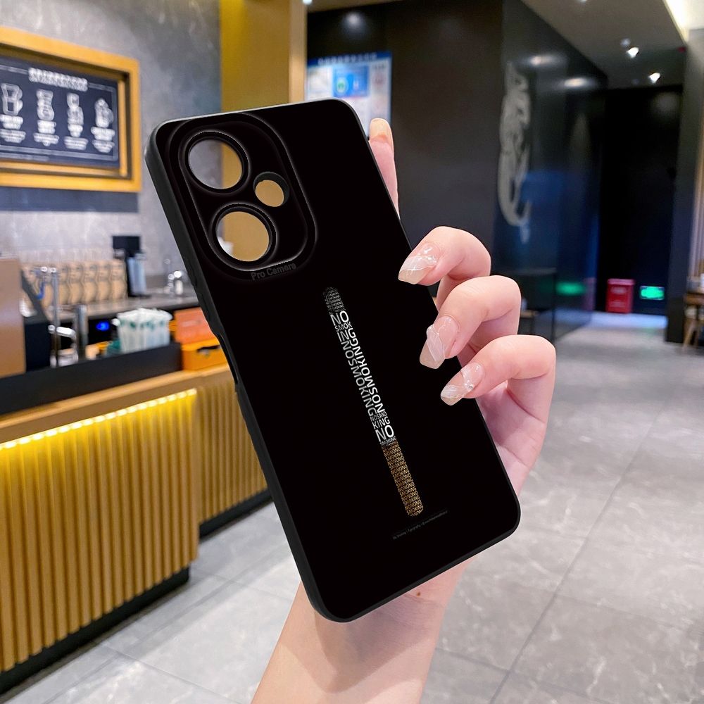 For VIVO Y28 Y03 Y18 Y17S Y27 Y15A Y15S Y02S Y02A Y36 Y33S Y12S Y12A Y01 Y1S Y20A Y22 NO SMOKING Full Protective Case Anti Drop Cover