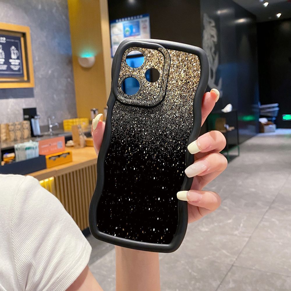 For Infinix Hot 40i 40 Pro Note 30 Play Smart 8 Pro 9 10 Play Lite Luxury Colorful Wave Frame Phone Case Anti Drop Cover