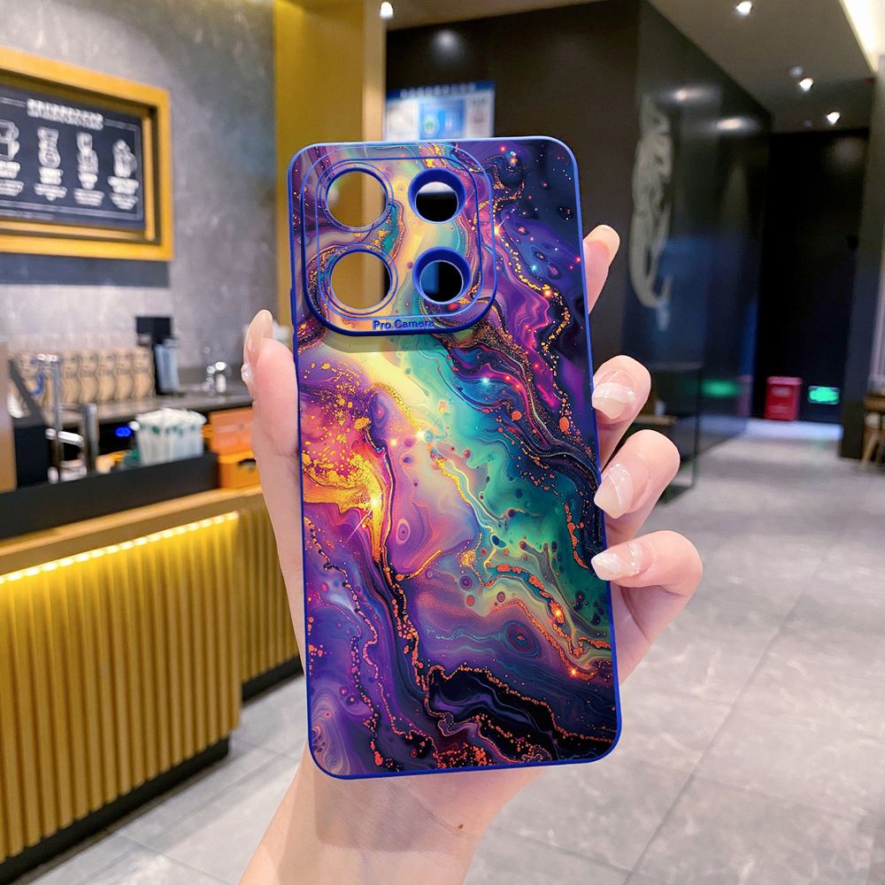 For Xiaomi Redmi Note 13 12 Pro 5G 12S 11S 13C A1 10 Pro 4G 10S Redmi 10C 9C Luxury Marble Full Protective Case Anti Drop Cover